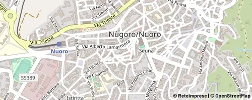 Mappa Nuoro