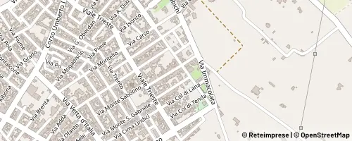 Mappa Monteroni di Lecce