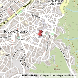 Mappa Piazza Vittorio Emanuele, 20, 08100 Nuoro, Nuoro (Sardegna)
