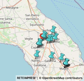 Mappa Via Monfalcone, 73047 Monteroni di Lecce LE, Italia (14.69529)