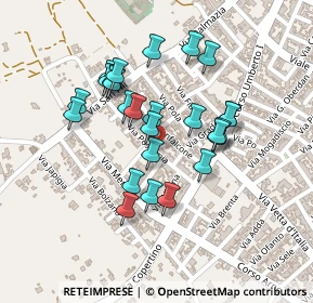 Mappa Via Monfalcone, 73047 Monteroni di Lecce LE, Italia (0.20385)