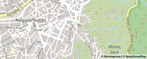 Mappa Nuoro