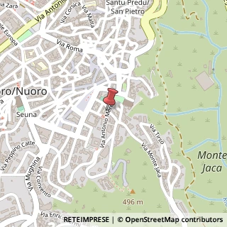 Mappa Via Domenico Guerrazzi, 4, 08100 Nuoro, Nuoro (Sardegna)