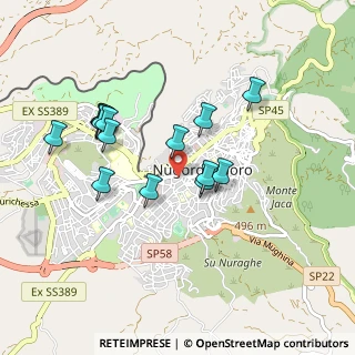Mappa Viale del Lavoro, 08100 Nuoro NU, Italia (0.91267)
