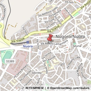Mappa Via Roma, 31, 08100 Nuoro, Nuoro (Sardegna)