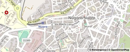 Mappa Nuoro