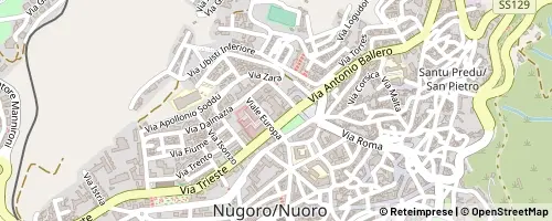 Mappa Nuoro