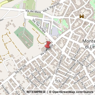 Mappa Via Dalmazia, 141, 73047 Monteroni di Lecce, Lecce (Puglia)