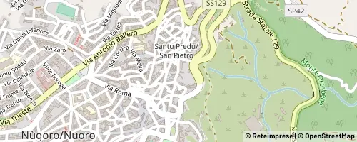 Mappa Nuoro