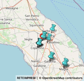 Mappa Via Dalmazia, 73047 Monteroni di Lecce LE, Italia (12.06)