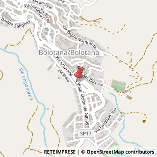 Mappa Via Stazione, 90, 08011 Bolotana, Nuoro (Sardegna)