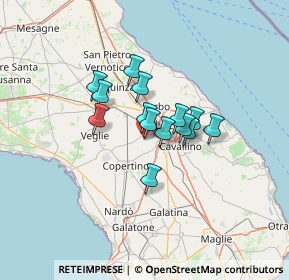 Mappa Via Raffaello, 73047 Monteroni di Lecce LE, Italia (9.27571)
