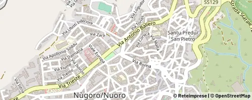 Mappa Nuoro