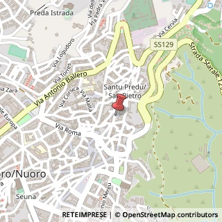 Mappa Piazza Sebastiano Satta, 6, 08100 Nuoro, Nuoro (Sardegna)