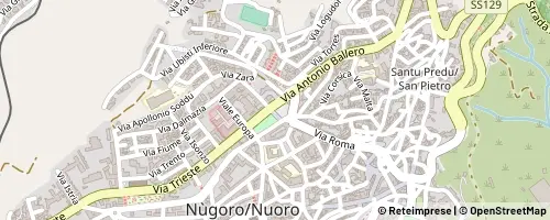 Mappa Nuoro