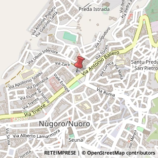 Mappa Galleria Loi Emanuela, 28, 08100 Nuoro, Nuoro (Sardegna)