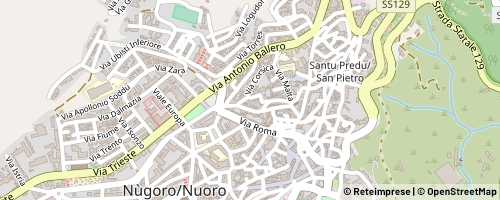 Mappa Nuoro