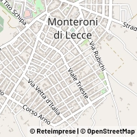地图 Monteroni di Lecce