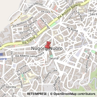 Mappa Via Alberto Lamarmora, 3, 08100 Nuoro, Nuoro (Sardegna)