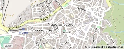 Mappa Nuoro