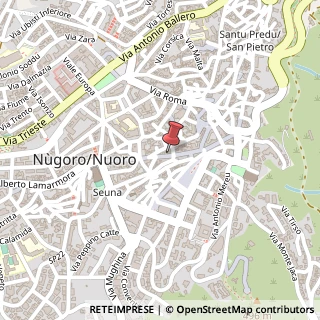 Mappa Corso Giuseppe Garibaldi, 90, 08100 Nuoro, Nuoro (Sardegna)