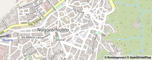 Mappa Nuoro