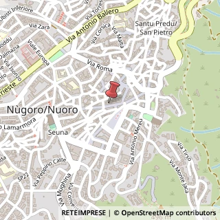 Mappa Corso Giuseppe Garibaldi, 66, 08100 Nuoro, Nuoro (Sardegna)