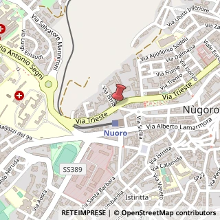 Mappa Via istria 24, 08100 Nuoro, Nuoro (Sardegna)