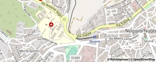 Mappa Nuoro