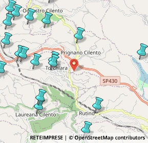 Mappa Contrada Puglisi, 84076 Torchiara SA, Italia (3.3485)