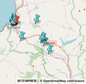 Mappa Contrada Puglisi, 84076 Torchiara SA, Italia (5.26222)