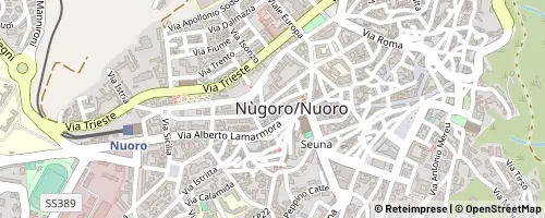 Mappa Nuoro