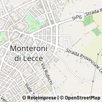 Map Monteroni di Lecce