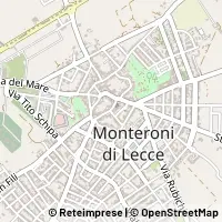 Map Monteroni di Lecce
