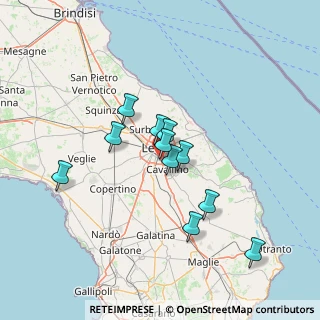 Mappa Via Cicerone, 73020 Lecce LE, Italia (12.27636)