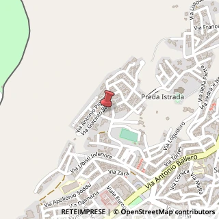 Mappa Via Canonico Solinas, 6, 08100 Nuoro, Nuoro (Sardegna)