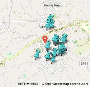 Mappa Via A. Pacinotti, 73047 Monteroni di Lecce LE, Italia (0.7365)