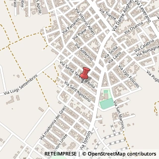 Mappa Via Madonna dei Greci, 97, 73010 Veglie, Lecce (Puglia)
