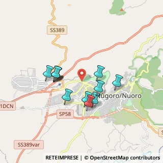 Mappa Via Antonio Segni, 08100 Nuoro NU, Italia (1.58417)