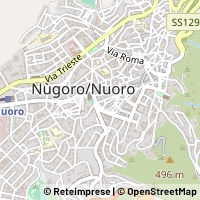Mapa Nuoro