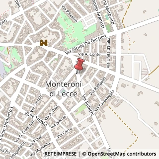 Mappa Via Rubichi, 16, 73047 Monteroni di Lecce, Lecce (Puglia)