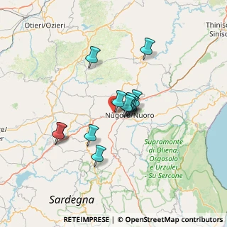 Mappa Via Aurelio Baghino, 08100 Nuoro NU, Italia (10.77462)