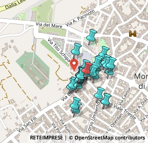 Mappa Via Tito Schipa, 73047 Monteroni di Lecce LE, Italia (0.175)