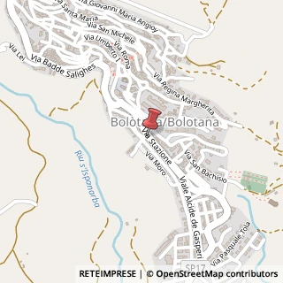 Mappa Via Stazione, 42, 08011 Bolotana, Nuoro (Sardegna)