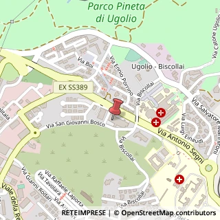 Mappa Via don Giovanni Bosco, 1, 08100 Nuoro, Nuoro (Sardegna)