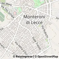 Map Monteroni di Lecce