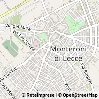 Karte Monteroni di Lecce