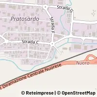 Hartă Nuoro