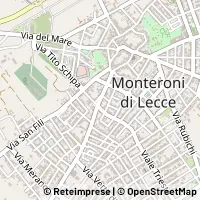Map Monteroni di Lecce