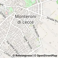 Kaart Monteroni di Lecce